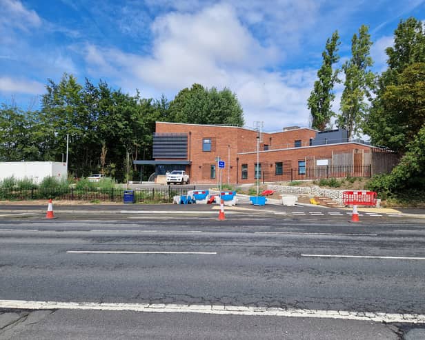 Highclere Medical Centre in Northern Road in Cosham which is under construction
