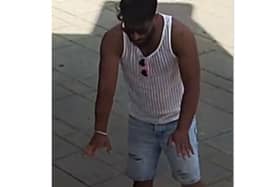 The police have launched an appeal following an assault in Fareham where a man was held in a chokehold. 