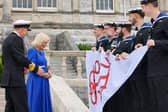 Her Majesty The Queen was appointed as Vice Admiral of the United Kingdom after attending a glorious ceremony on the powerful nuclear submarine HMS Astute.