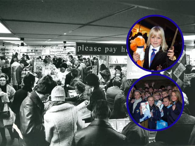 Customers have called it a 'sad day' after WHSmith announced its departure from the UK's high streets. These photos celebrate the history of one of the nation's most famous retailers, from the early shops to celebrity book signings and Harry Potter fans queueing for book launches.