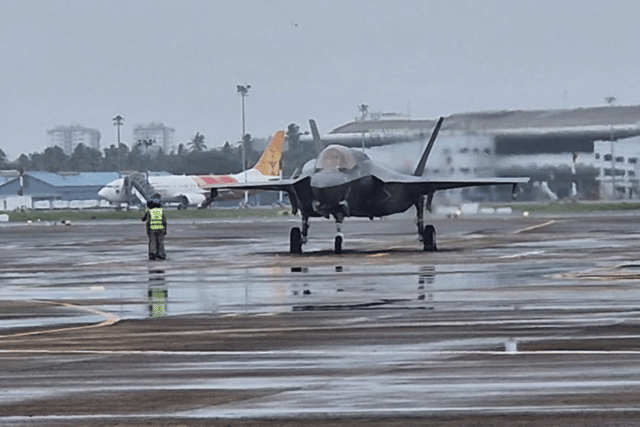 A stricken fighter jet which has been stuck in India for more than a month is finally on the move again and has returned to active service. She is linked to the Royal Navy flagship HMS Prince of Wales, currently at the helm of the UK Carrier Strike Group (UKCSG).