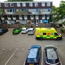 Police, paramedics, and an air ambulance, have been deployed to Washington Road, Buckland, this evening (July 22). A cordon has been put up and a block of flats has been taped off by police.