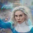 Vanessa Kirby as Sue Storm/Invisible Woman in The Fantastic Four: First Steps