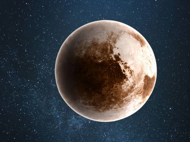 When you could spot Pluto.
