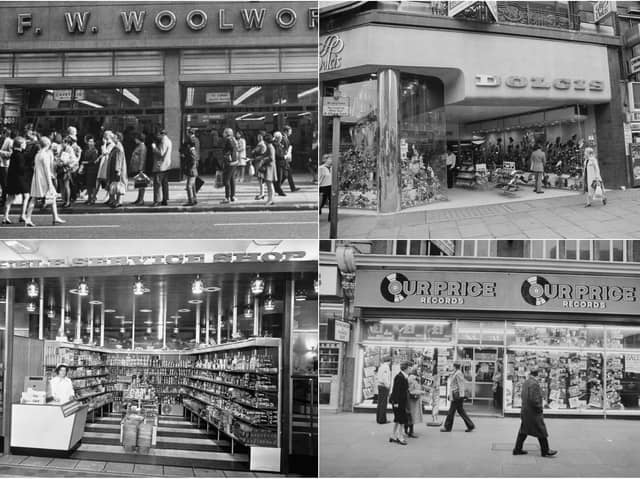 How many of these popular high street shops of the 60s and 70s do you remember?