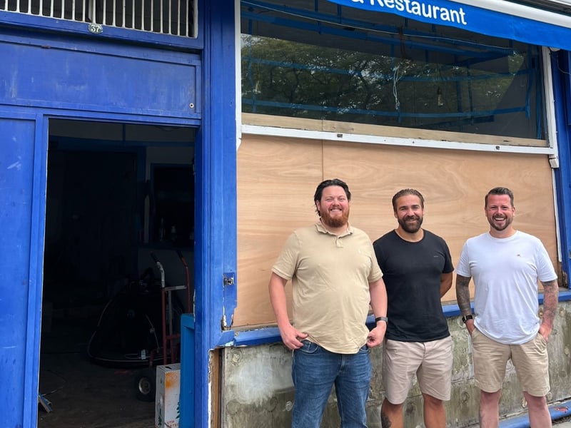 Pictured: Owners of Hoggies (Left to right) Simon Hartnett, Mark Legg and Lewis Filer 