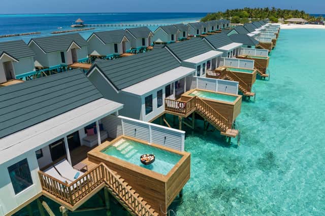 Nicola stayed in a water villa with pool at OBLU NATURE Helengeli by SENTIDO