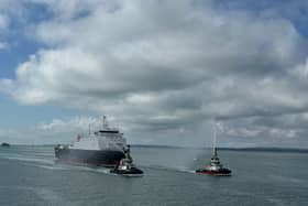 MV Commodore Goodwill, a passenger and freight ferry that has served the Portsmouth route to the Channel Islands for 30 years, has been sold to DFDS and renamed MV Caesarea Trader.