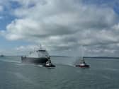 MV Commodore Goodwill, a passenger and freight ferry that has served the Portsmouth route to the Channel Islands for 30 years, has been sold to DFDS and renamed MV Caesarea Trader.