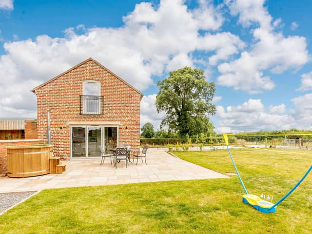 I stayed in a luxurious holiday cottage in Shropshire - with the added bonus of a hot tub, what more could you want. (Photo: Holidaycottages.co.uk)