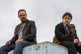 Danny Dyer (L) and Ryan Sampson (R) in Mr. Bigstuff season 2