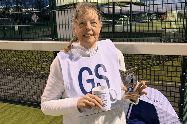 Sheila Osborne, 73, of Southsea, has not missed a netball match in more than three decades. This is despite caring for her husband with Parkinson's disease.