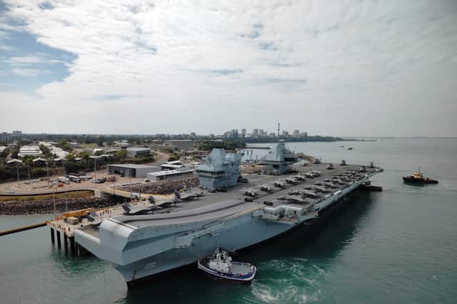 HMS Prince of Wales, the Royal Navy flagship, is currently heading up the UK Carrier Strike Group on Operation Highmast.
