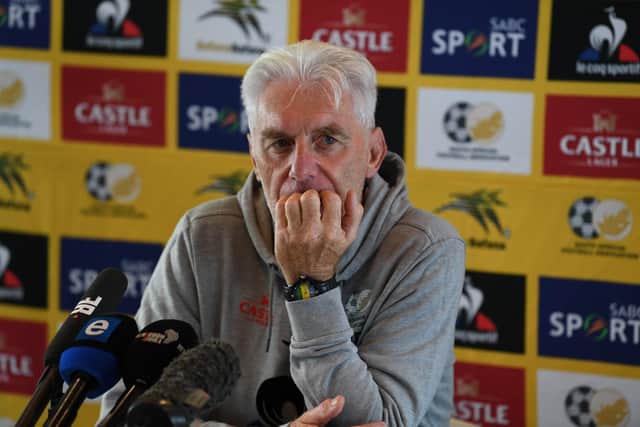 South Africa national team boss Hugo Broos