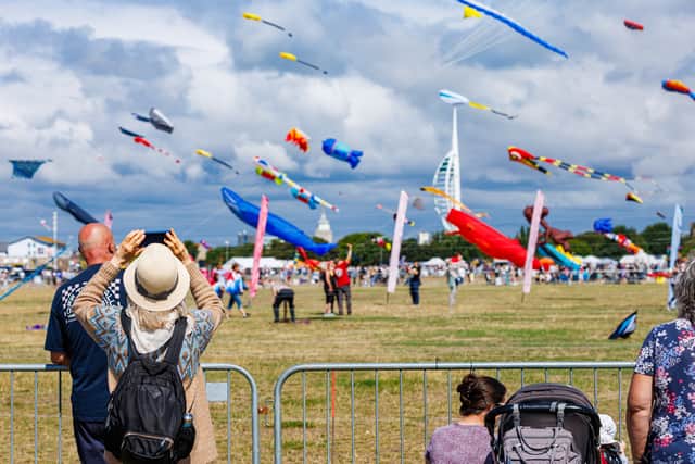 Colourful scenes at the Portsmouth Kite Festival
Picture: Marcin Jedrysiak