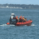 An injured sailor was rescued near the Isle of Wight with personnel from Gosport And Fareham Inshore Rescue Service being deployed to the scene.