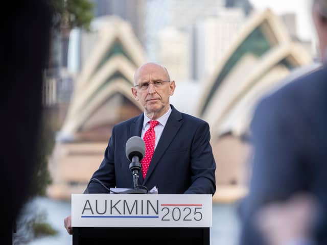 Defence secretary John Healey said the UK is ready to fight alongside Australia when asked about potential China escalation over Taiwan. He added that he would prefer a peaceful solution.