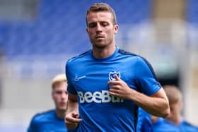 Pompey defender Conor Shaughnessy