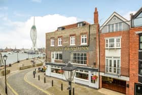 This two bedroom home is in the heart of Old Portsmouth and comes with two bathrooms and two reception rooms. 