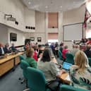 Fresh calls to make roads outside schools safer were heard by Fareham Borough Council's meeting on July 22