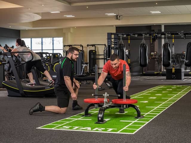 Gym access is only part of the package - there's also a sauna, pool, and steam room available