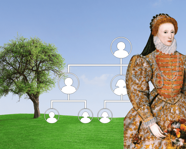 Could your family tree connect you to royalty? Even Queen Elizabeth I might be a distant relation – if you’ve got the right surname.