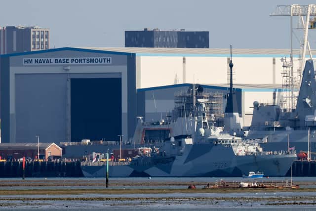 HMS Trent returns to HMNB Portsmouth after 5 years of operations. The Royal Navy warship is now preparing for a lengthy deployment in the Caribbean.