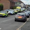 Emergency services are responding to a serious crash in St Anne's Grove. 
