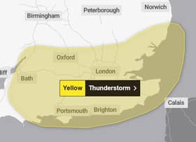 Yellow weather warning August 1 2025