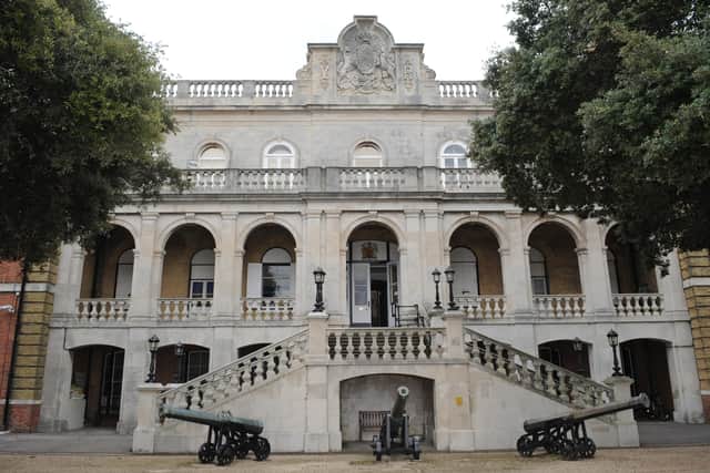 The former Royal Marines Museum at Eastney is on sale after plans for a 96-room luxury hotel were approved earlier this year.