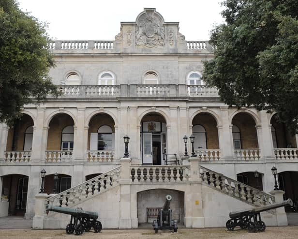 The former Royal Marines Museum at Eastney is on sale after plans for a 96-room luxury hotel were approved earlier this year.