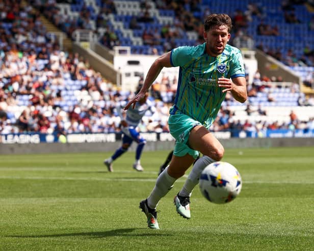 Pompey's Callum Lang has been backed to be ready to face Oxford United after injury. Pic: Paul Phelan/ProSportsImages