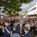 A packed precinct