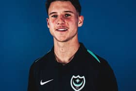 Pompey new boy Adrian Segecic. Pic: Portsmouth FC
