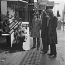 A sign advertises haircuts for just 5p during the power cuts in February 1972