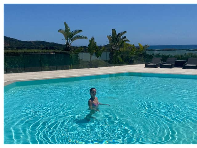 Staying at the luxurious Conrad Chia Laguna hotel in Sardinia was a dream - it was the perfect escape from the UK. (Photo: Isabella Boneham)
