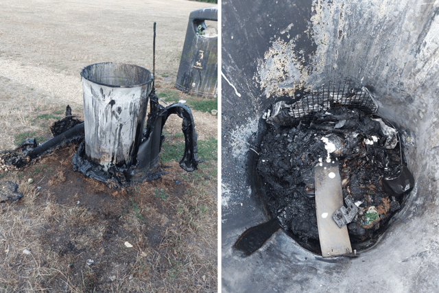 A small fire broke out on Strawberry Field in Warsash, but was extinguished before it could spread further.