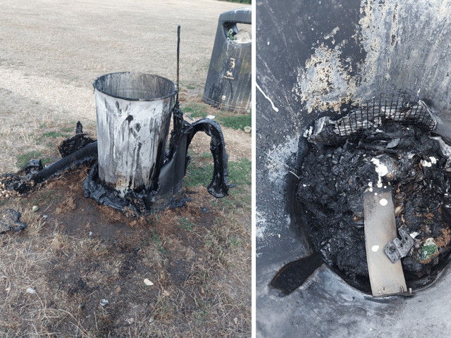 A small fire broke out on Strawberry Field in Warsash, but was extinguished before it could spread further.