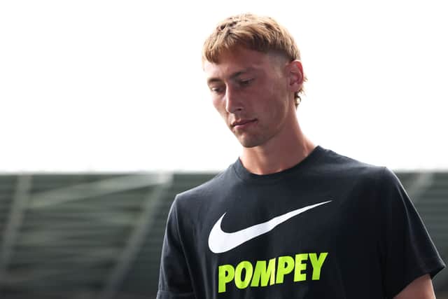 Jacob Farrell last featured for Pompey in the Carabao Cup against Reading in August. Picture: Paul Phelan/ProSportsImages