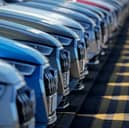 New and secondhand cars for sale on a dealership forecourt in Ellesmere Port in 2023 (Photo: Christopher Furlong/Getty Images)