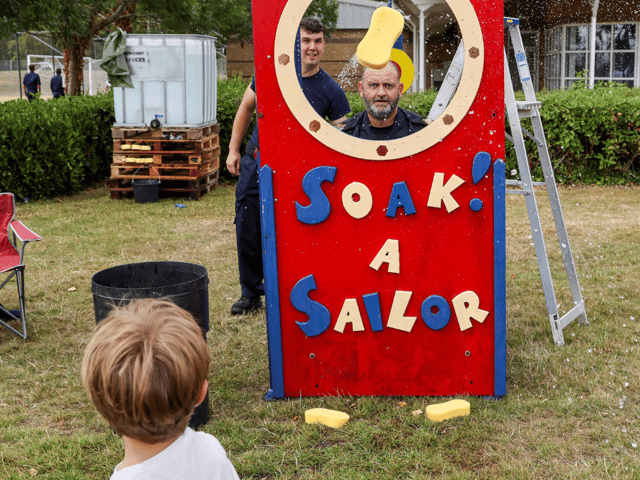 The families day at HMS Sultan proved to be a major success with children of all ages enjoying the festivities.