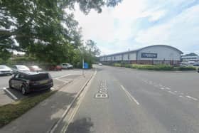 The cyclist, aged in his 90s, was hit by a car in Broadcut, Fareham.