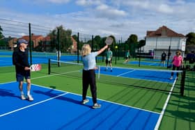 New tennis and pickleball courts have been opened at Privett Park in Gosport.
