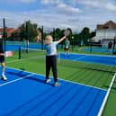 New tennis and pickleball courts have been opened at Privett Park in Gosport.
