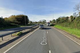 The incident took place on the A27 at the Chichester bypass.
