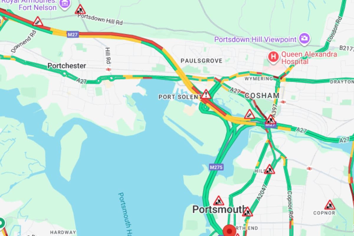 Notreparaturen an der M27 verursachen weiterhin „erhebliche“ Verzögerungen ...
