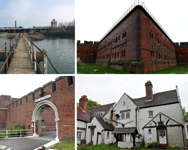 Several sites in the Portsmouth area have been deemed as being "at risk" by Historic England, with many buildings expected to decay. Some of these have Royal Navy and armed forces connections.