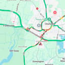The eastbound carriageway of the A27 at Chichester Bypass has now reopened