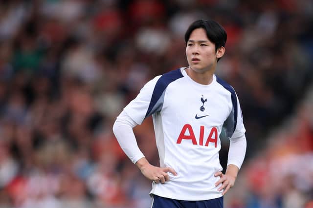 Pompey are trailing Spurs' Yang Min-hyeok for a potential loan move. Picture: Alex Pantling/Getty Images