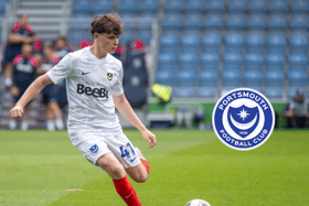 It's a big season for Pompey’s Harry Clout as he gains loan time at Farnborough. Pic: Steve Bailey/ProSportsImages